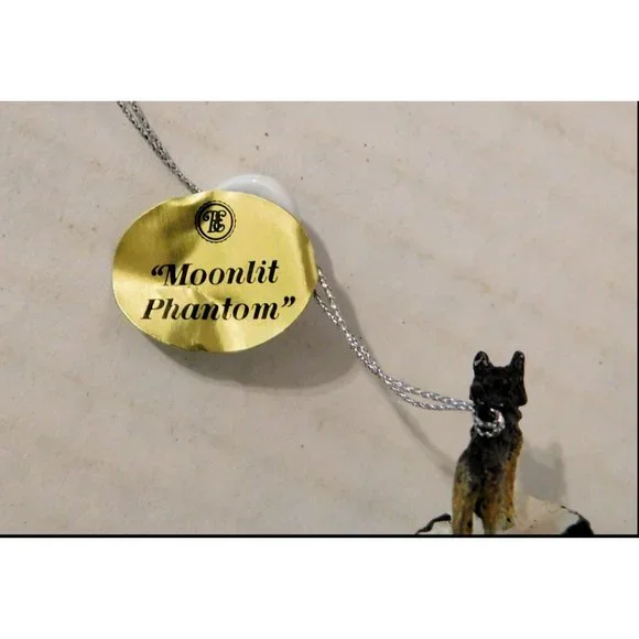 Call of the Wilderness Ornament Moonlit Phantom by Kevin Daniel 2000 Bradford - Picture 5 of 5